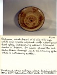 Redware Wash Bowl No. 244 by Maker Unknown
