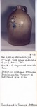 Five Gallon Stoneware Jug No. 176 by Maker Unknown