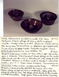 Brown Redware Mold No. 360 by Maker Unknown
