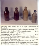 Stoneware Beer Bottle No. 26 by Maker Unknown