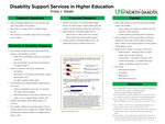 Disability Support Services in Higher Education by Krista Steele