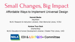 Small Changes, Big Impact: Affordable Ways to Implement Universal Design by Karlene T. Clark and Hannah Beebe