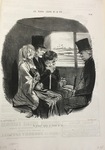 Un Premier Voyage en Chemin de Fer by Honoré Daumier