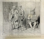 Les Mendians by Honoré Daumier