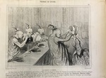Un Magasin de Modes by Honoré Daumier