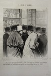 Le thermomètre de l'ingénieur Chevalier a raison.... by Honoré Daumier