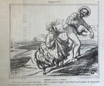 Abordage a l'ile St. Denis by Honoré Daumier