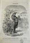 Brigand de hanneton ... c'est toi qui dévore ma propriété … by Honoré Daumier