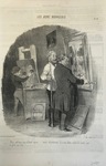 Votre tableau me plairait assez ... by Honoré Daumier