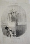Un Locataire Qui a eu un Oubli le 1er Janvier by Honoré Daumier