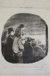 Le spectacle est une chose bonne pour le peuple de Paris … by Honoré Daumier