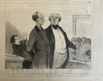 Vous voyez, monsieur, l'ordre le plus parfait règne dans mon établissement … by Honoré Daumier