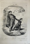 Un fils modèle by Honoré Daumier