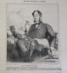Les Politiques de Café by Honoré Daumier
