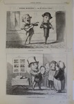 ANCIENS ACCESSIT DU CONSERVATOIRE and LE DERNIER JOUEUR DE TAMBOUR DE BASQUE by Honoré Daumier