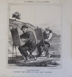 Les Paysagistes by Honoré Daumier