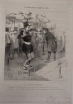 Un Guerrier Electrisé by Honoré Daumier