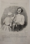 Un Jour de Féte de Bretelles by Honoré Daumier