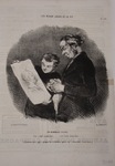 Un Hommage Filial by Honoré Daumier