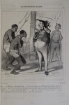 Yes … je délivré vô... bon petits noirs … by Honoré Daumier