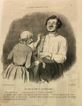 Un Jour de Féte de Bretelles by Honoré Daumier