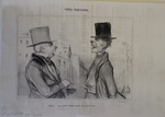 VOILA! ... UN FAMEUX TEMPS POUR LES PETITS POIS ... by Honoré Daumier