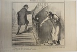 Voulez-vous bien redescendre tout de suite … by Honoré Daumier