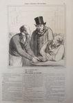 Vous ne prenez rien? by Honoré Daumier