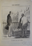 Un monsieur ayant semé des truffes. by Honoré Daumier