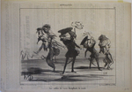 Les soldats les mieux disciplinés du monde. by Honoré Daumier