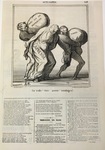 Va t-elle être assez soulagée! by Honoré Daumier