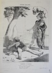 ALEXANDRE ET DIOGÈNE by Honoré Daumier