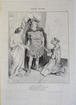 APELLES ET CAMPASTE by Honoré Daumier