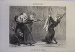 Les Horaces de l'Élysée by Honoré Daumier