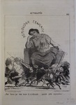 Vous finirez par vous lasser de m'attaquer … by Honoré Daumier