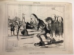 L'HEURE DE LA RENTRÉE EN CLASSE. by Honoré Daumier