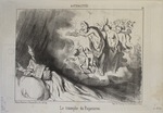 Le triomphe du Paganisme. by Honoré Daumier