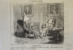 LE RETOUR A PARIS by Honoré Daumier