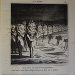 Les 56 ou les trappistes de la politique. by Honoré Daumier