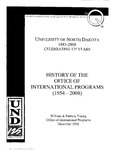 History of the Office of International Programs (1954-2008)