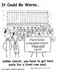 Unlike church, you have to get here early for a front row seat. by Steve Edwards