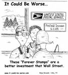 These "Forever Stamps" are a better investment that Wall Street. by Steve Edwards