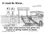 Some valley school districts have gotten very creative at getting students to classes. by Steve Edwards