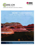 More Than Energy: Coal as a Mineral Resource by University of North Dakota. Energy and Environmental Research Center