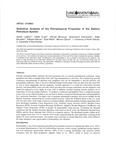 Statistical Analysis of the Petrophysical Properties of the Bakken Petroleum System