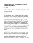 Sorbent Development for Control of Mercury Emissions from Utility Power Plants by Michael J. Holmes, John H. Pavlish, Stanley J. Miller, and Grant E. Dunham