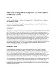 Pilot-Scale Testing of Sorbent Injection and Fuel Additives for Mercury Control by John H. Pavlish, Michael J. Holmes, Ye Zhuang, Kevin C. Galbreath, Steven A. Benson, and Brandon M. Pavlish