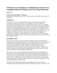 Full-Scale Test Evaluation of a Multielement Sorbent Trap Sampling Method for Halogen and Trace Metal Emissions by John H. Pavlish and Jeffery S. Thompson