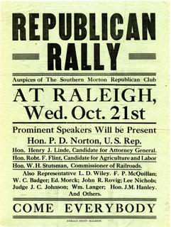 Republican Rally at Raleigh, 1914