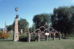 Yard Scene with Arches by James Smith Pierce